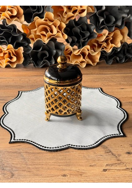 Vakum Kapaklı 3'lü Kavanoz Seti Siyah Gold indirimleri