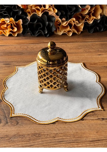 Vakum Kapaklı 3'lü Kavanoz Seti Gold indirimleri