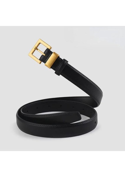 Hakiki Deri Gold Toka Kadın Kemeri Pantolon Kemeri, Gömlek Kemeri indirimleri