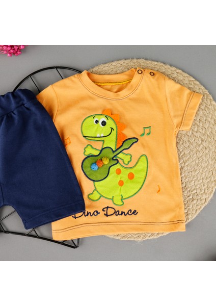 Dino Detaylı 2'li Yazlık Erkek Takım fiyatları