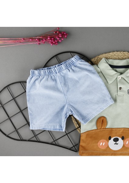 Kulaklı Bear Detaylı 2'li Erkek Takım fiyatları