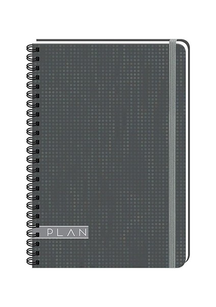 Keskin 17X24 Plan Plaza Sert Kapak Spiralli Defter 100 Yp. Çizgili modelleri