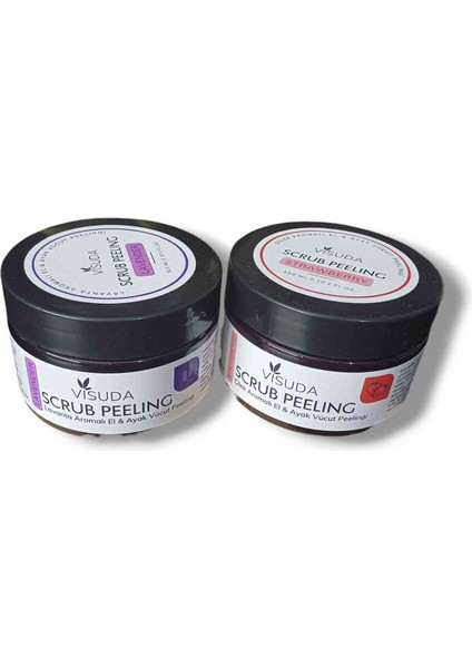 Scrup Peeling 2 Adet / Lavanta Çilek 2×300ml