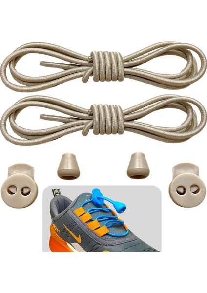 Akıllı Bağcık, Pratik Lastikli Ayakkabı Bağcığı, Spor, Çocuk, Klasik ve Bot Bağcığı, 1 Çift