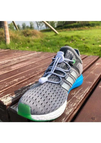 Akıllı Bağcık, Pratik Lastikli Ayakkabı Bağcığı, Spor, Çocuk, Klasik ve Bot Bağcığı, 1 Çift