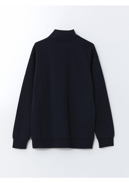 Xsıde Dik Yaka Uzun Kollu Erkek Sweatshirt modelleri
