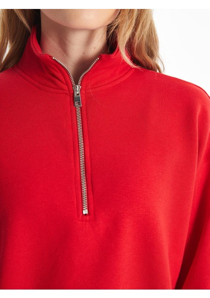 Lcw Vision Dik Yaka Kadın Sweatshirt modelleri