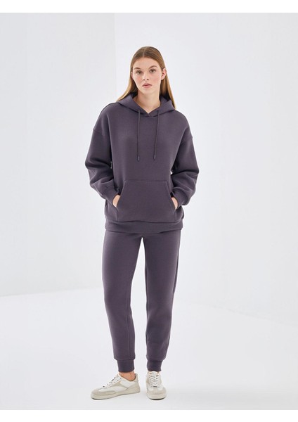 Lcw Vision Oversize Kadın Kalın Hoodie