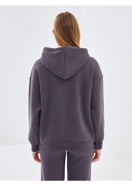 Lcw Vision Oversize Kadın Kalın Hoodie