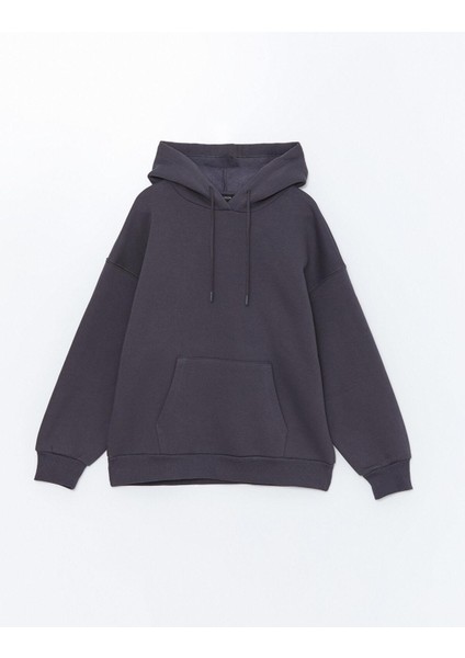 Lcw Vision Oversize Kadın Kalın Hoodie