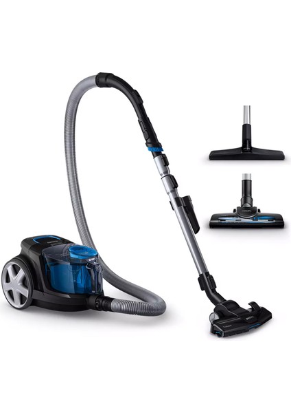 Powerpro City %99,9 Toz Toplama Triactive Başlık, Turbo Fırça, Parke Başlığı, Allergy HEPA13 Seviyesi Filtre Powercyclone 5 Teknolojisi - Lambader Hediye