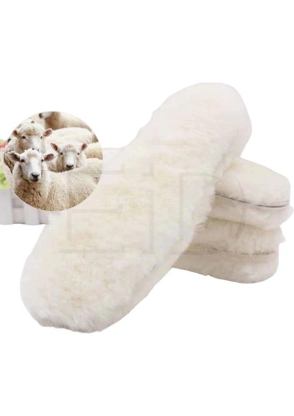 %100 Koyun Postu Yün Ayakkabı Tabanlığı, Kışlık Sıcak Tutan Tabanlık, Polis, Asker Tabanlığı