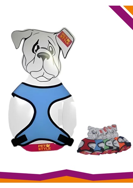 Elegance Köpek Göğüs Tasması Hava Geçirgen