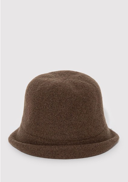 Kahverengi Yün Bucket Şapka 1911759-33198 fiyatları