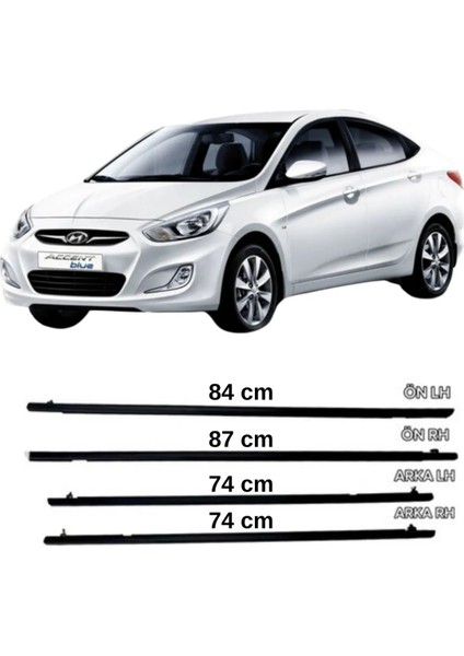 Cam Sıyırıcı Dış Takım Hyundaı Accent Blue