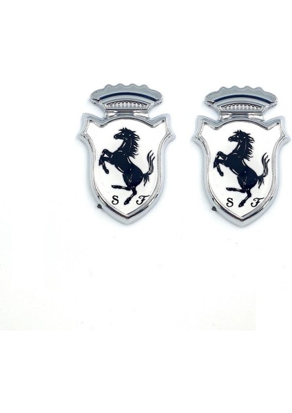 Ghia Etiket Arma Etiketçilerin Vazgeçilmezi Ferrari Damla Sticker Sf Arma Beyaz