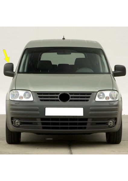 Vw Caddy 2004-2010 Sağ Dış Dikiz Aynası Komple Elektrikli 2K1857508K