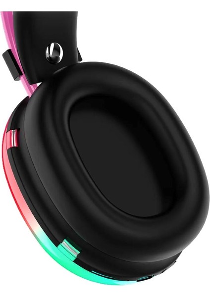 Rgb Yeni Nesil Kafaüstü Kulaklık-Müzik Kulaklığı-Işıklı Kulaklık indirimleri