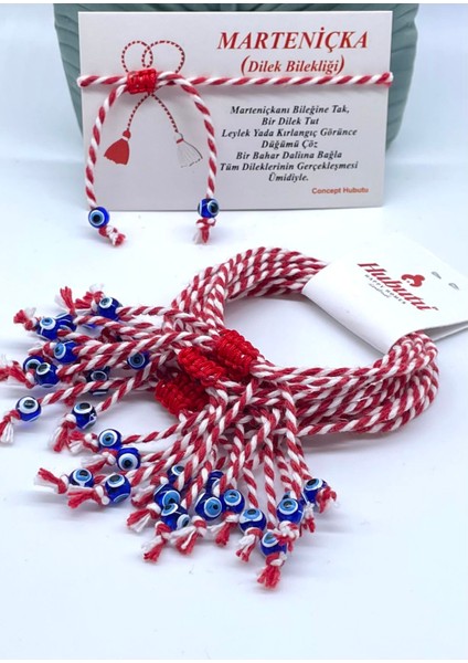 15'li Yılbaşı Hediyelik Kartlı Jelatinli Kilitli Marteniçka Bilekliği Seti fiyatları
