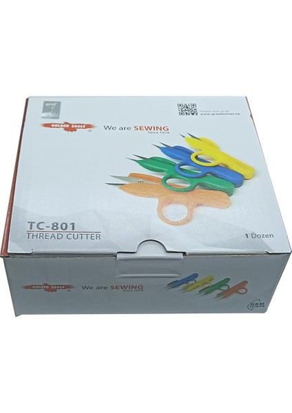 Plastik Yaylı Makas Golden Eagle-Orjinal