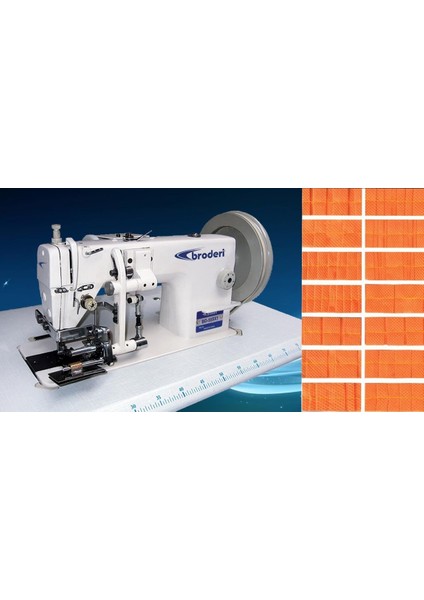 BD-555X2 Çift Iğne 14 Desen Zincir Dikiş Pile Makinası
