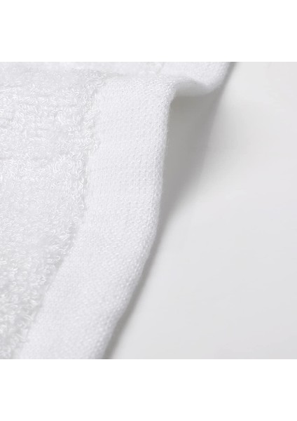 Beyaz 50X90 cm El ve Yüz Havlusu - %100 Pamuk, Yumuşak ve Hızlı Kuruyan Kuaför Misafir Spor Havlusu fiyatları