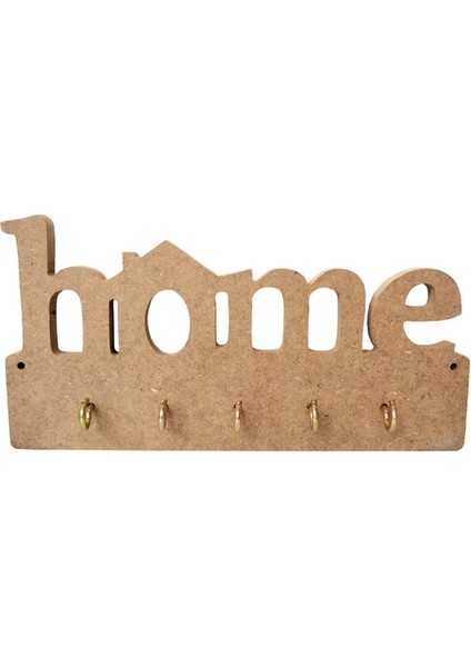 Ahşap Hoby Anh-08 Home Anahtarlık