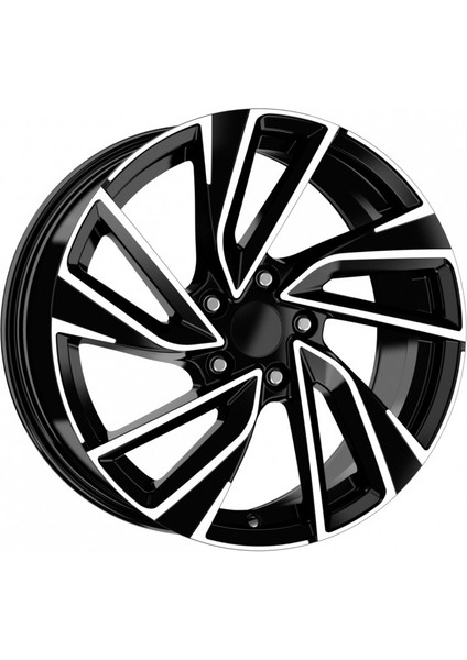 19 Inç 5X112 Golf R Siyah Elmas Kesim Jant Modeli Volkswagen(4 Adet)