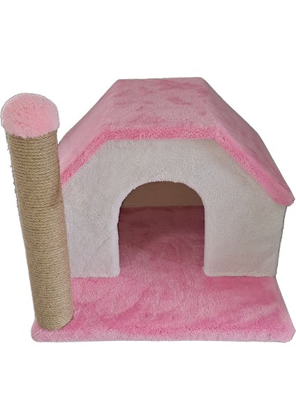 Pembe Kedi Evi ve Tırmalama Direği modelleri