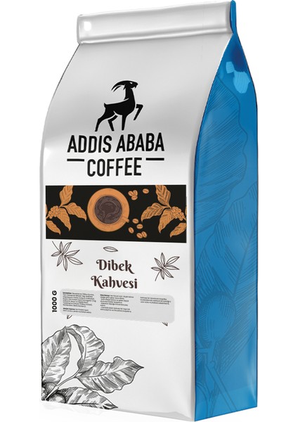 Addis Ababa Coffee Dibek Kahvesi 1000 Gr.