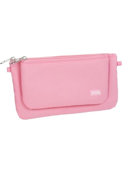 S-Case Model 2 Polyester Kumaş El Çantası - Şeker Pembe