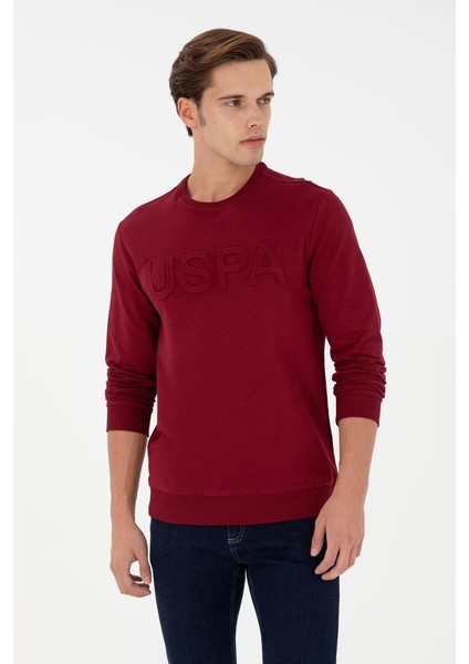 U.S. Polo Assn. JELLYSK024   Erkek Sweat 1926931 Bordo