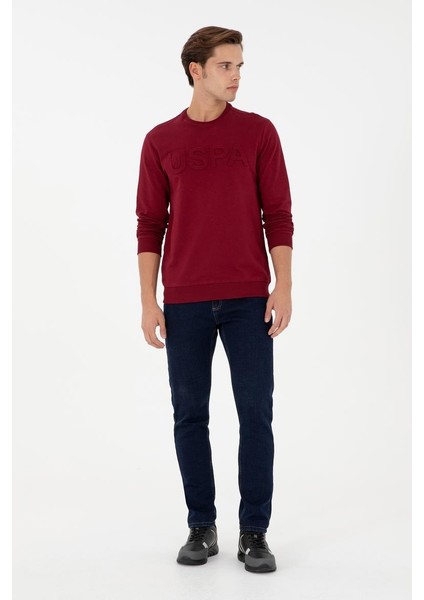 U.S. Polo Assn. JELLYSK024   Erkek Sweat 1926931 Bordo