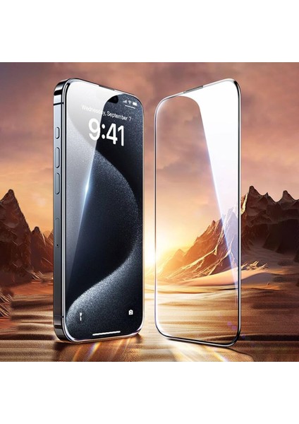 iPhone 16 Plus Ekran Koruyucu iphone 16 Plus ile Uyumlu 9h Sertliğinde Ekran Koruyucu (6.7) Ekranın Tamamını Kaplar fırsatları