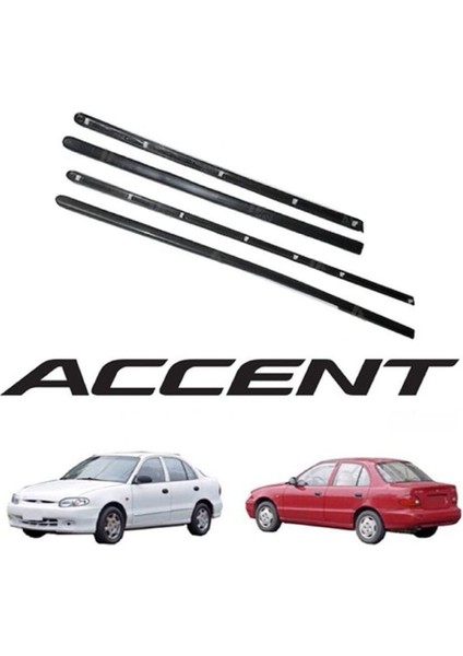 Kapı Bandı Takım Hyundaı Accent Yumurta Kasa 1995-2000