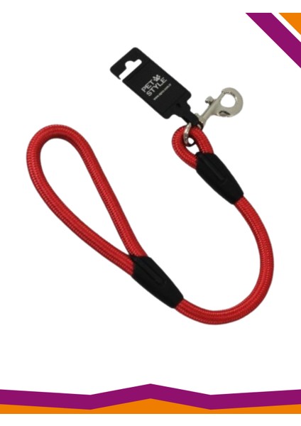 Köpek Gezdirme Tasması Ip Fitil Kısa Boy 13 mm x 60 cm fiyatları