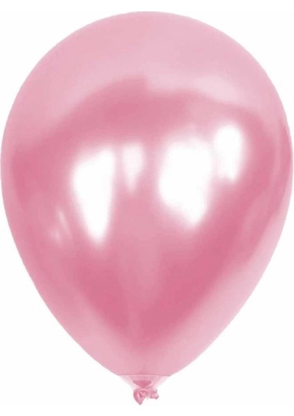 ST0023 Eko Metalik Balon 100'LÜ - Pembe