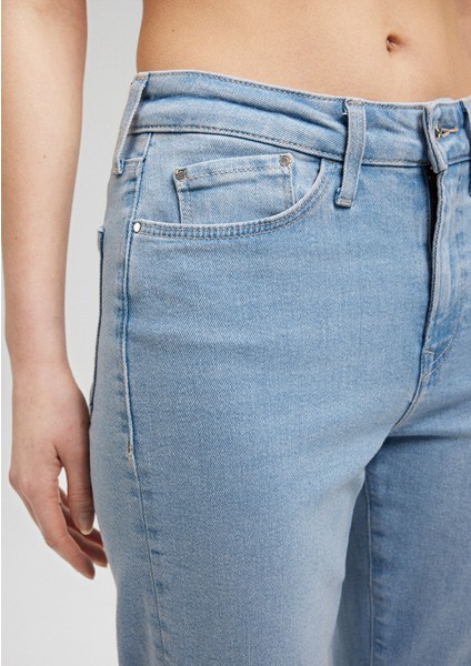 Cindy Gold Shape Açık Mavi Jean Pantolon 100277-84410