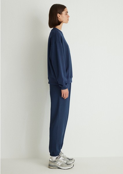 Mavi Logo Baskılı Lacivert Sweatshirt 1S10148-70488