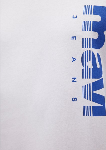 Mavi Jeans Baskılı Beyaz Tişört 0611745-620