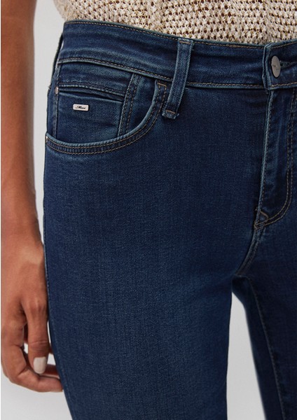 Molly Gold Klasik Koyu Mavi Jean Pantolon 1013684068