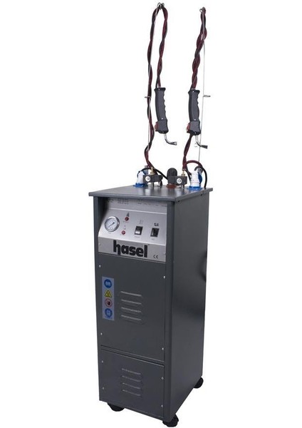 HSL-BK-10D Iki Çıkışlı Mini Buhar Kazanı - 10 Lt 2 Pistoleli