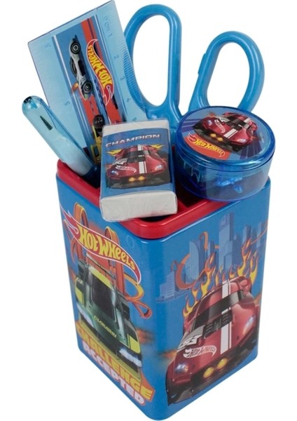 Cem Hotwheels HW-2986 Metal Kırtasiye Seti 6 Parça fiyatları