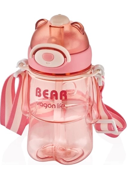 VGN2027 Bear Askılı Pipetli Matara 800 ml fiyatları