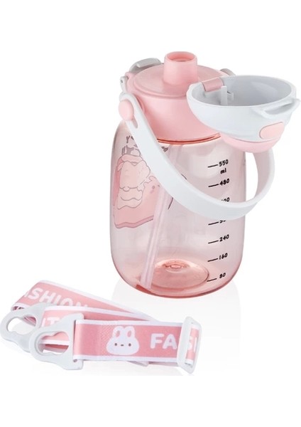 VGN2028 Askılı Pipetli Matara 600 ml modelleri