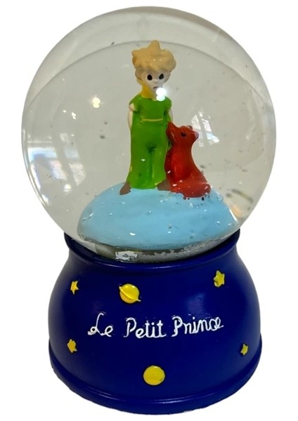 Ylz 803 Le Petit Prince ( Küçük Prens ) Sesli Işıklı Orta Boy Kar Atan Kar Küresi