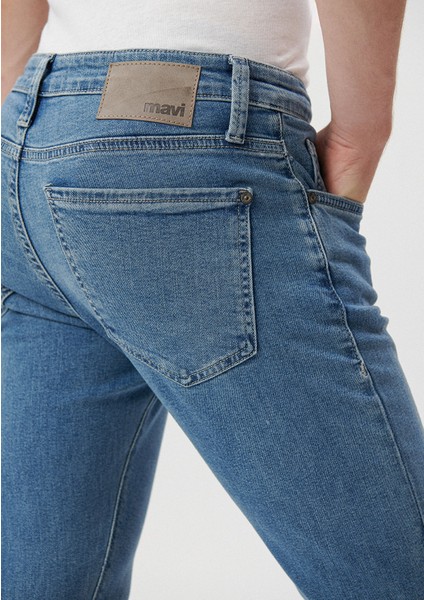 Leo Casual Puslu İndigo Mavisi Jean Pantolon 0076229574