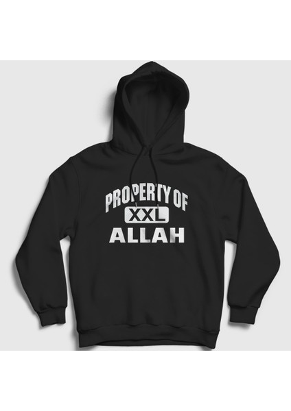 Unisex Siyah Property Mike Tyson Boks Boxing Kapüşonlu Sweatshirt