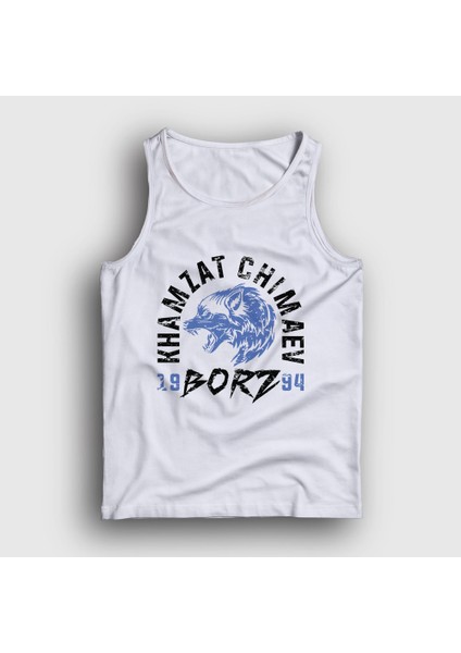 Unisex Beyaz Borz Khamzat Chimaev Mma Ufc Atlet