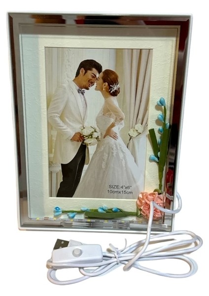 7493-10D USB Işıklı Fotoğraf Çerçevesi